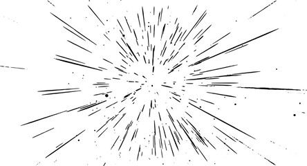 Monochrome texture composed of irregular graphic elements. Distressed uneven grunge background. Abstract vector illustration. Overlay for interesting effect and depth. Isolated on white background.