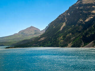 lake in the mountains