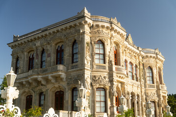Kucuksu Palace in Beykoz, Istanbul City, Turkey Historical Building