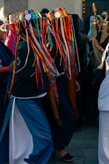 Colorful traditional celebration of St. Peter (or 