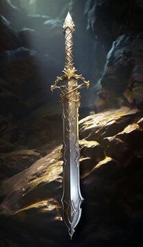 sword in the cave