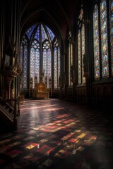Obraz premium interior of the church of st john the baptist