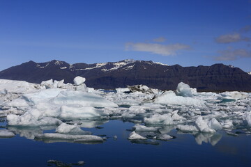 Jökulsárlón is a large glacial lake located in the south of the Vatnajökull glacier between the Vatnajökull National Park and the town of Höfn,appeared between 1934 and 1935