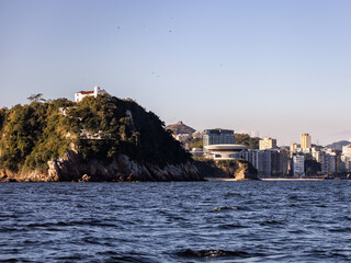 view of the city from the sea