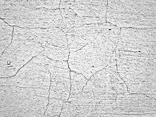 Distressed concrete surface, natural grunge texture with large and small cracks. Versatile overlay design, gritty stencil effect. Unique pattern for creative projects
