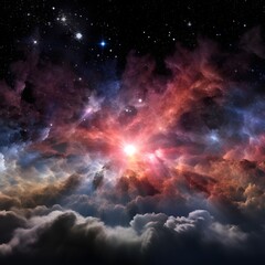 Fototapeta premium stars, space, suns , astronomy, universe, and planets background, wallpapers. AI Generated.