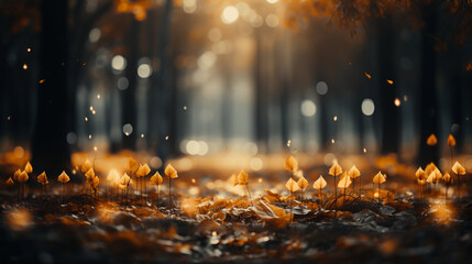 A background image of Fall