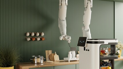 Amazing Robotic kitchens are great substitutes for people and ready to deliver to you.