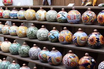 Hand-painted ceramics for sale in St Augustine, Florida