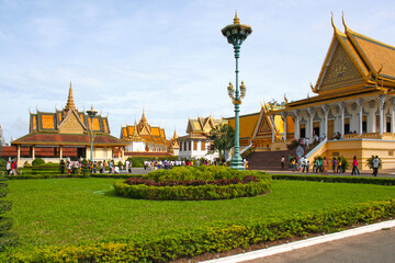 Throne hall of the Royal Palace in Phnom Penh