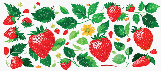strawberry pattern
