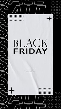Black Friday Sale Animation