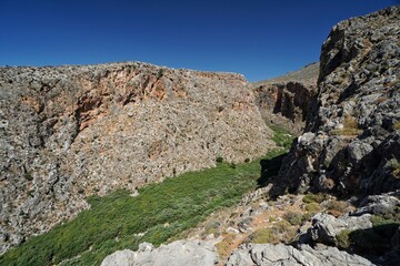 Zakros Gorge in Crete