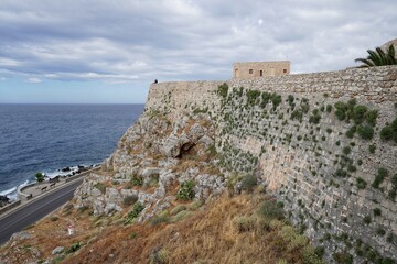 Fototapeta na wymiar Rethymno's Fortezza in Crete