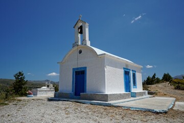 Church in the mountains near Sougia, Crete