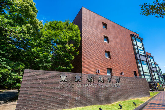 東京都美術館のエントランス