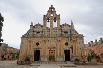 Fototapeta na wymiar Moni Arkadiou Monastery in Crete