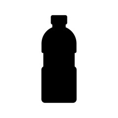 plastic bottle icon vector flat illustration on white background..eps