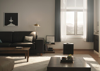 Serenity and Comfort - The Cozy Living Room