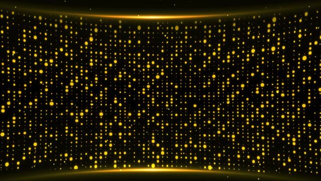 Abstract Deep glitter awards dust elegant stage keep moving forward particles background. Light flare, event, festival, presentation, music, show, party, Award, fashion, Music, festival, club, stage.