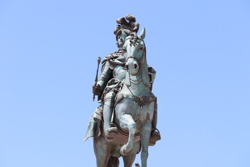 Fototapeta premium Equestrian Statue of Joseph I