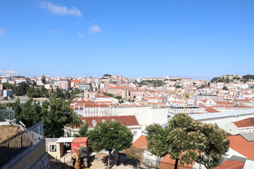 Fototapeta premium view of Lisbon
