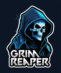 Grim Reaper Gaming Logo with best quality
