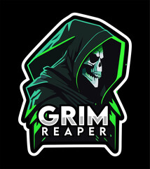 Grim Reaper Gaming Logo with best quality
