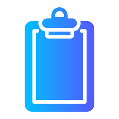 clipboard Gradient icon
