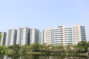 Building view for rent and sell