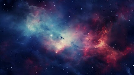 Abstract background with nebula or galaxy effect