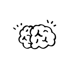 brain illustration element