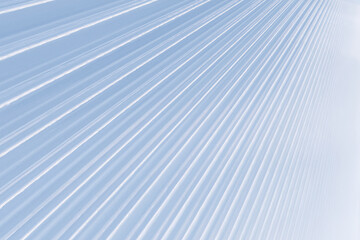 Blue striped glass textured background