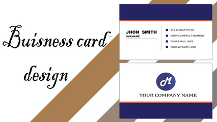 Creative Business card design 