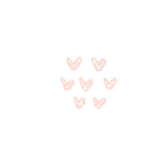 Glitter icon rose gold