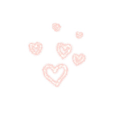 Glitter icon rose gold