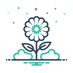 Mix icon for spring