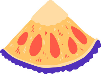 Organic Piece Cut Jackfruit Illustration