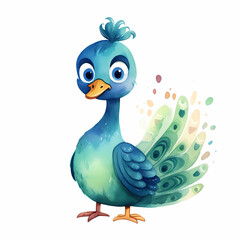 Peacock Cartoon