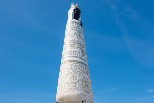 Our Lady Of Loretto Statue in Primo&scaron;ten in the state of &Scaron;ibenik-Knin Croatia
