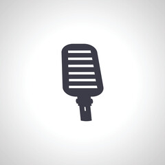 studio microphone icon. studio microphone icon.