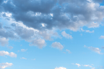 cloudy sky blue sky white clouds weather
