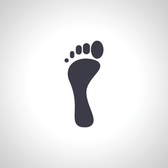 Fototapeta na wymiar footprint icon. footprint icon. footprint icon