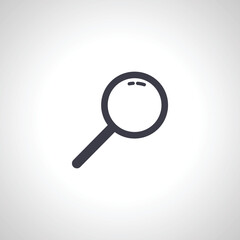 magnifying glass icon. magnifying glass icon