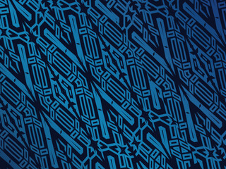 Premium background design with diagonal dark blue stripes pattern. Vector horizontal template for digital lux business banner, contemporary formal invitation, luxury voucher, prestigious gift certific