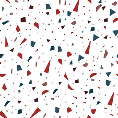 Mid century modern print abstract seamless pattern