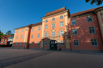 Droste-Hulshoff-Gymnasium Meersburg, Facade of the building of the secondary classical school