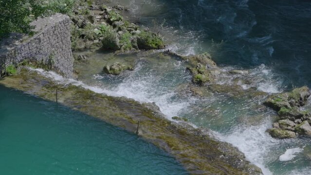 The Confluence of Pliva and Vrbas Rivers, Pliva Waterfall, Jajce