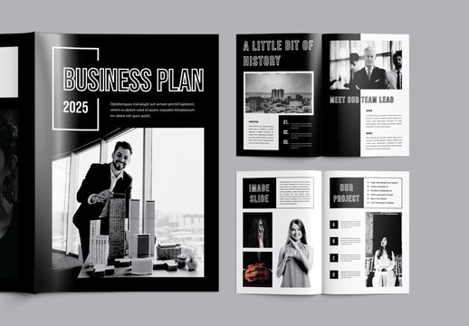 Business Plan Brochure Template