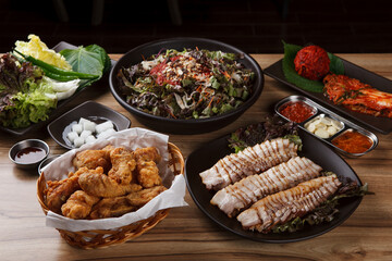 korean traditional pork dish